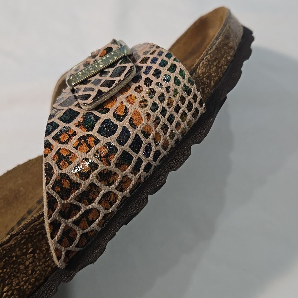 Birkenstock Madrid Snake Print Sandals size 38 - Picture 4 of 8